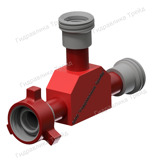 Тройник БРС 2 Cn Tr 100x12,7 Гайка-Резьба-Резьба